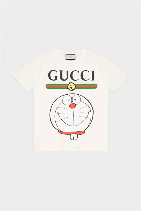 gucci x 哆啦a夢|Gucci 2021春節推出哆啦A夢聯名可愛爆！上衣、包包、小白鞋萌 .